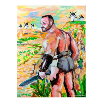 quixote syndrome painting-min